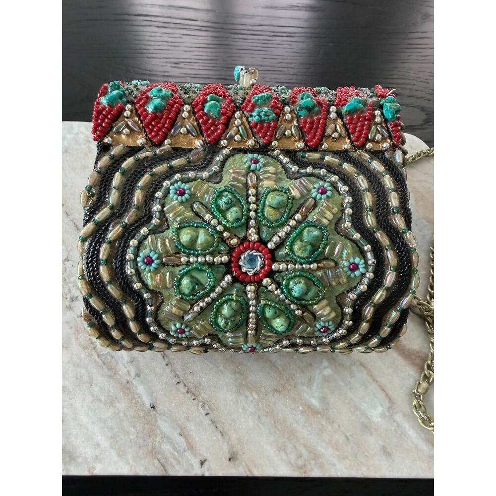 Mary Frances VINTAGE Beaded Collector Bag –2026 Runway Trend!